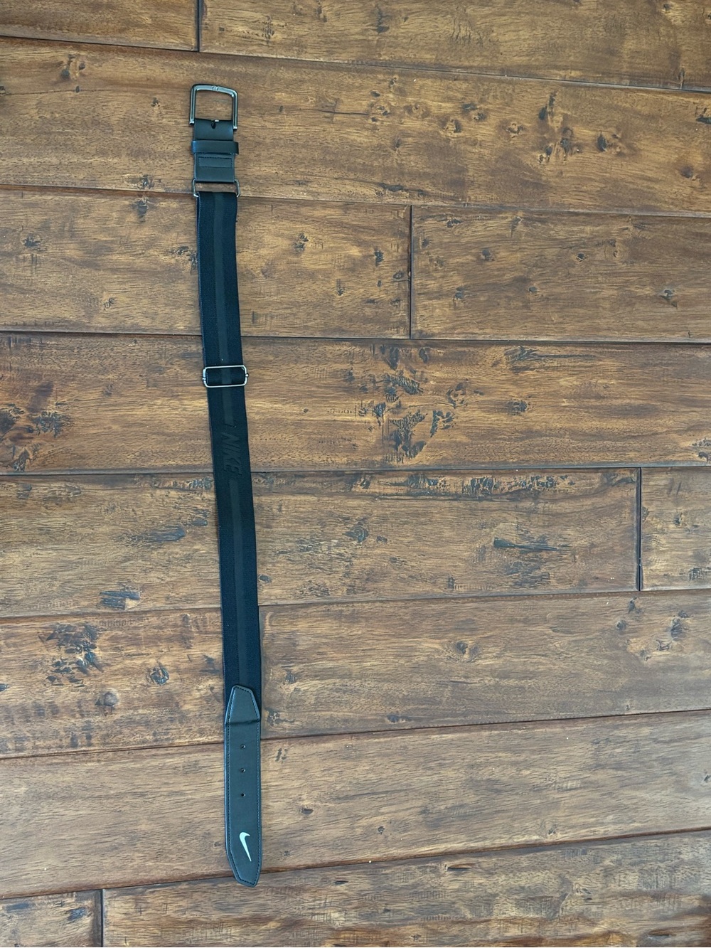 Nike Baseball Softball Belt Black Adjustable 32” Stretch Athletic